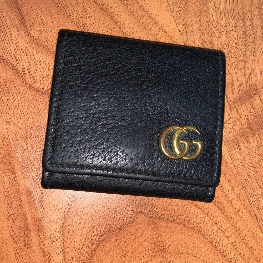 Authentic Gucci Marmont Leather Coinpurse - Picture 1 of 9